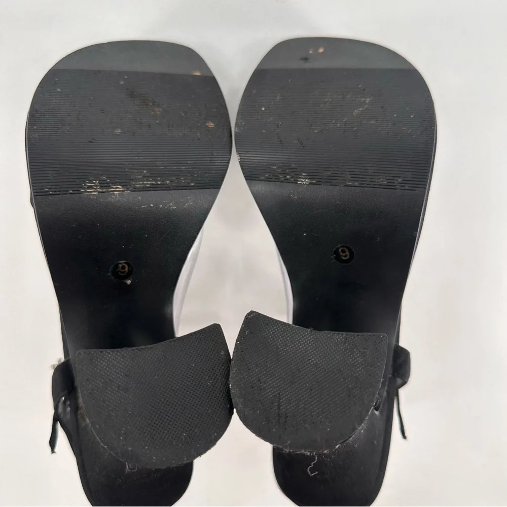 Vintage Y2K Chunky Platform High Heel Bratz Shoes Sandals Size 9
